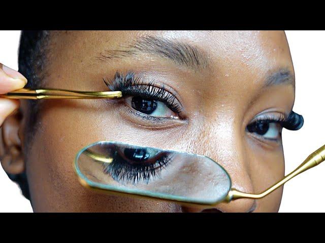 DIY PERMANENT AT HOME EYELASH EXTENSION APPLICATION THAT ANYONE CAN DO!