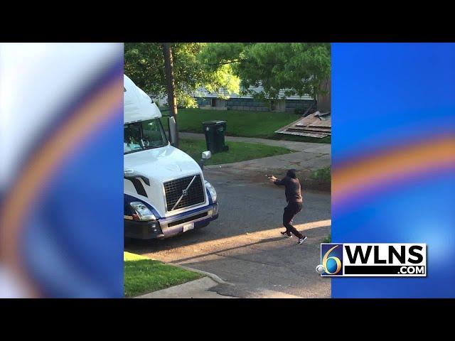 New video shows gun battle in Lansing neighborhood