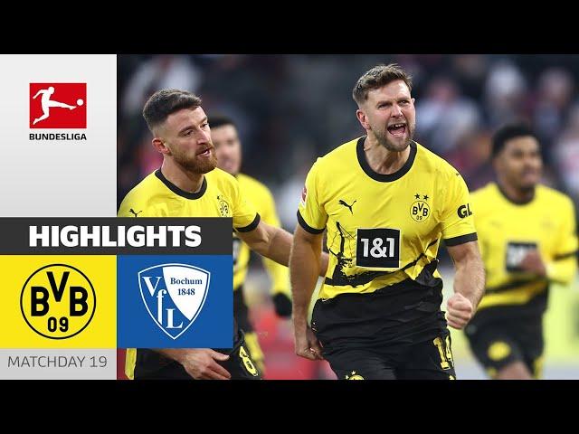 Hat-Trick Hero Füllkrug | Borussia Dortmund - VfL Bochum 3-1 | Highlights | MD 19 – Bundesliga 23/24