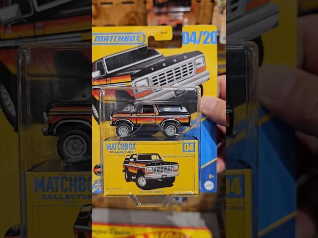 Matchbox Ford Bronco.  Not bad looking at all.  #shorts #shortsfeed #shortvideo