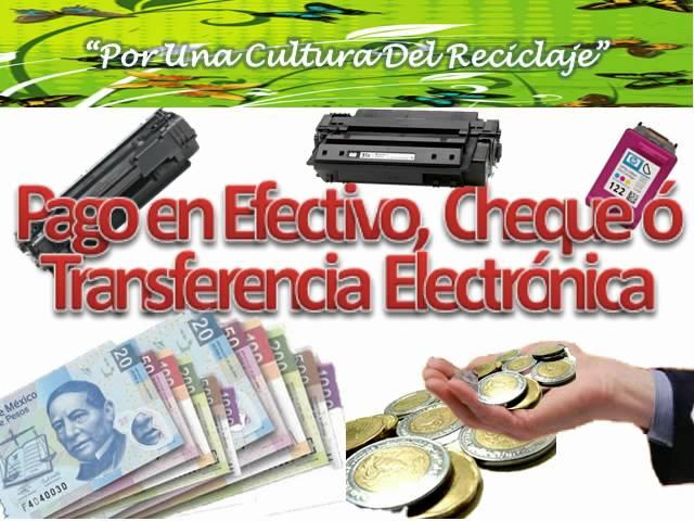 COMPRA CARTUCHOS VACÍOS DE TINTA Y TONER