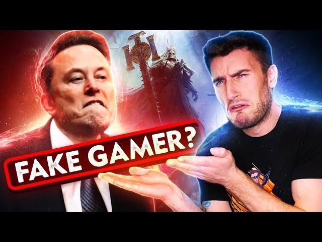 Elon Musk Is A FAKE GAMER?!