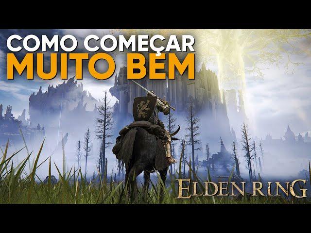 ELDEN RING: NÃO ERRE NO INÍCIO E COMECE SUPER PODEROSO EM 15 MINUTOS SEM MATAR INIMIGOS [Sem Glitch]