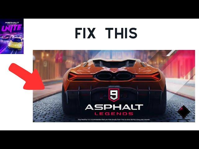 How to Fix Asphalt Legends UNITE Stuck on Loading Screen