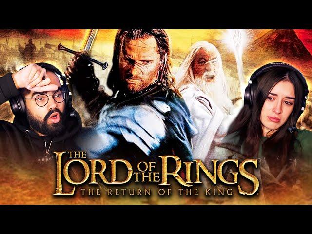 Our first time watching THE LORD OF THE RINGS: THE RETURN OF THE KING 2003 blind movie reaction!