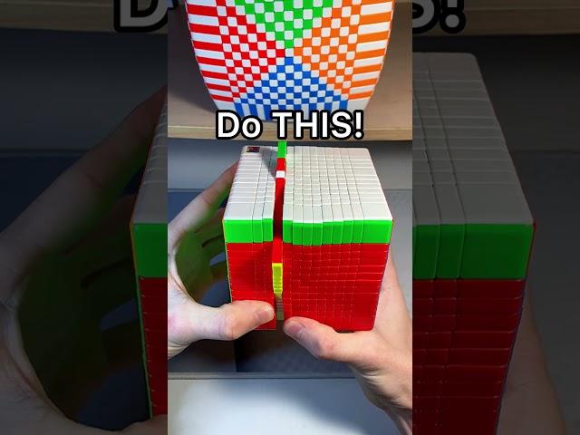 2 Pieces Unsolved On A Rubik’s Cube… #shorts