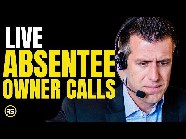 Real Estate Cold Calling: "Live Absentee Owner Calls"