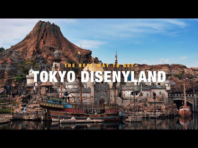 How to get to Tokyo Disneyland  by train!