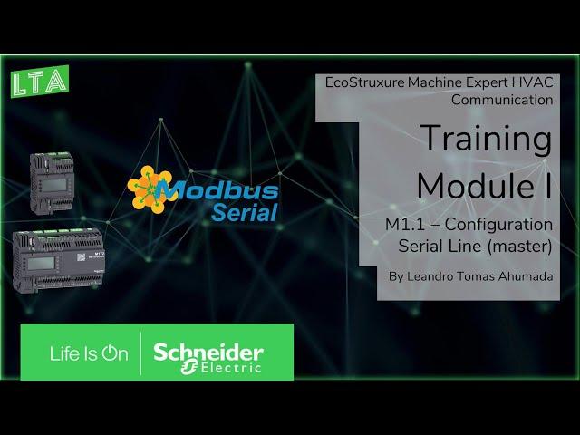 EcoStruxure Machine Expert HVAC Training - M1.1 Configuration Serial Line Master