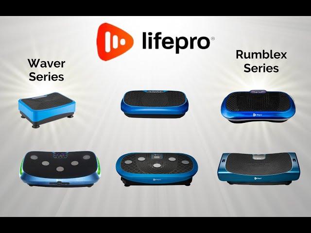 Vibration Plate Review of Lifepro's Waver and Rumblex Series