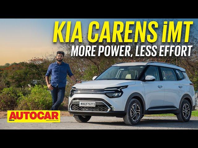 2023 Kia Carens iMT review - New 160hp petrol engine and iMT for family MPV | Autocar India