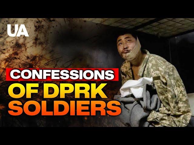 JUST NOW: First Confessions of DPRK soldiers captured by Ukrainian Defence Forces