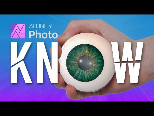 Things you should know in Affinity Photo | Best Photoshop Alternative