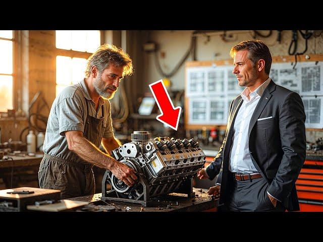 Struggling Mechanic Creates Custom Engine From Scrap—Next Day, Nascar Team Owner Arrives At His Shop
