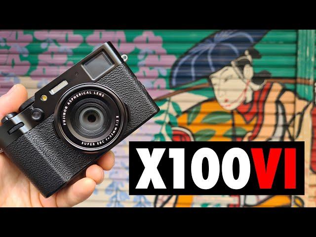 Fujifilm X100 VI review: first looks vs X100 V