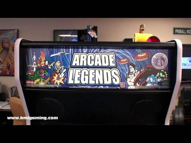 Arcade Legends 3 - Multigame Classic Video Arcade Game Machine - BMIGaming.com - Chicago Gaming