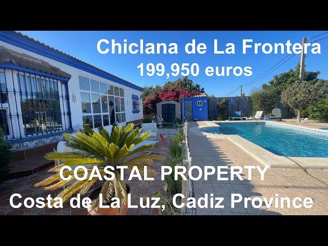 Spanish Coastal Villa with POOL, 3 bedroom, 2 bathrooms ONLY 199,950 euros