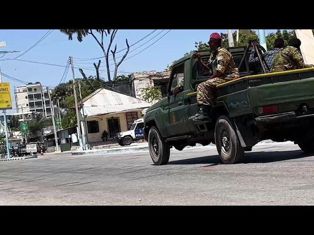 Somali military on street near siege-hit Mogadishu hotel | AFP