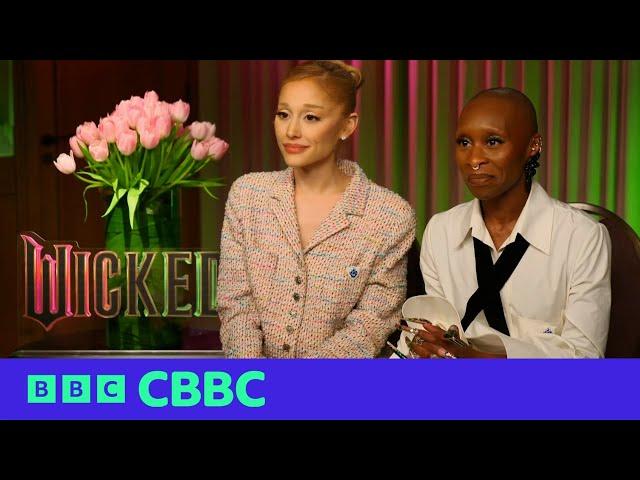 Wicked EXCLUSIVE Interview and magic | Blue Peter | CBBC