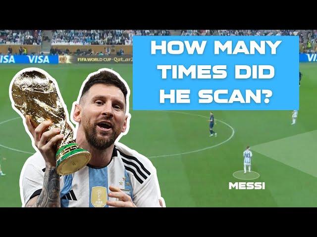 How Messi Won The World Cup Final by Checking his Shoulder