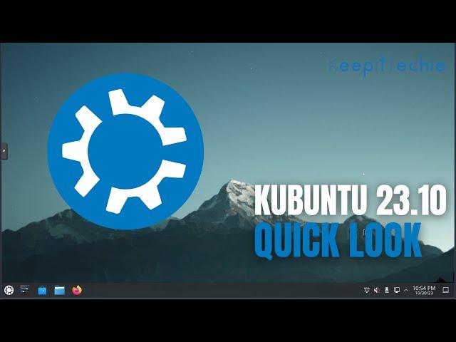 Kubuntu 23.10 | Latest Release of this Ubuntu Flavor