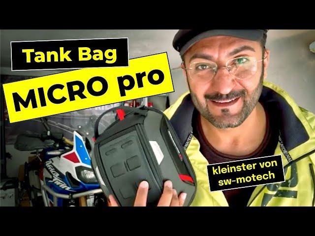 Micro pro Tankrucksack von @SW-MOTECH  / fein und klein aber magnetisch