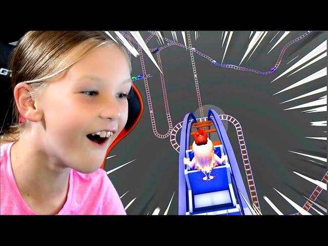 Madison Gets Frustrated Playing Cart Ride Delivery Service on Roblox!!