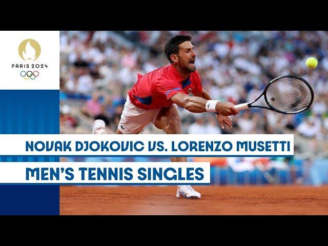 Djokovic to the Final!  | Men's Tennis Singles | #Paris2024 Highlights