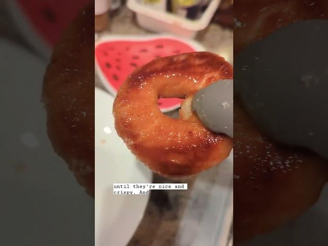 David Chang's Viral Krispy Kreme Doughnuts Dessert #foodhacks