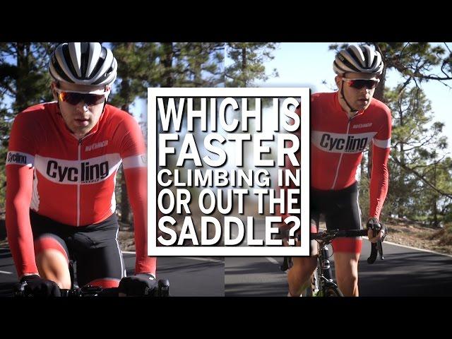 Which is faster - climbing in or out the saddle? | Cycling Weekly
