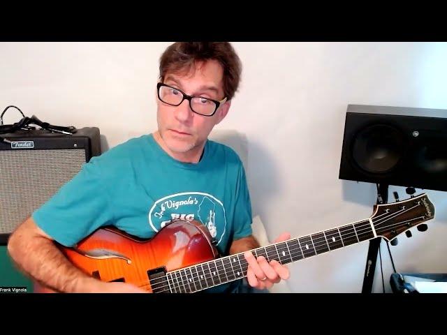 Frank Vignola Dominant 7 "Walk Up Chords"