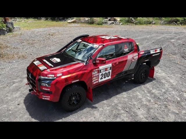 Asia Cross Country Rally AXCR 2023 Rally Car