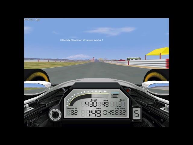 Indy Car Racing 2 Riverside 81 Track (Rendition Ready)(Wip Vid#:7)