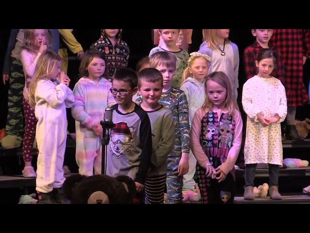 'Pajama Party' - Amery Lien Elementary 1st Grade Concert; April 4, 2024