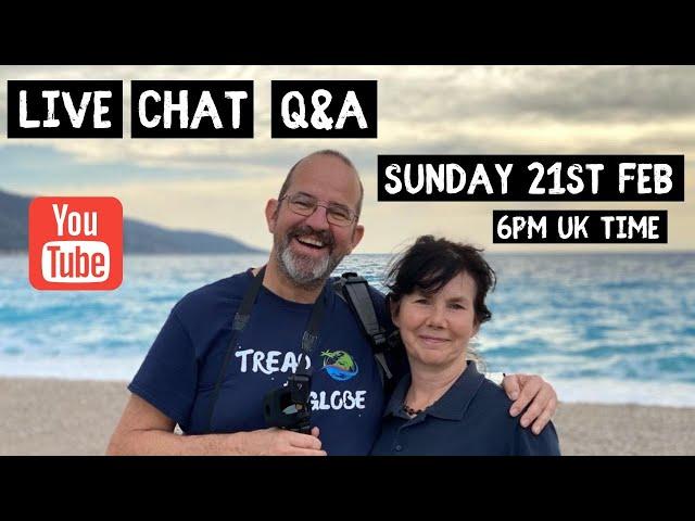 VAN LIFE  live Q&A from Turkey with TREAD the Globe