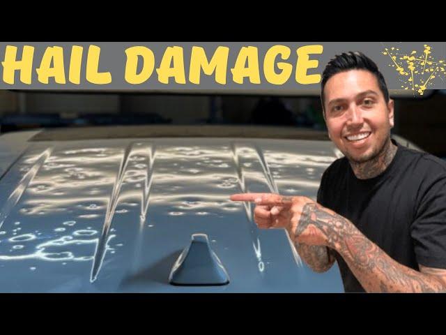 How to remove hail damage | Dent lifter Glue pull Dent tools