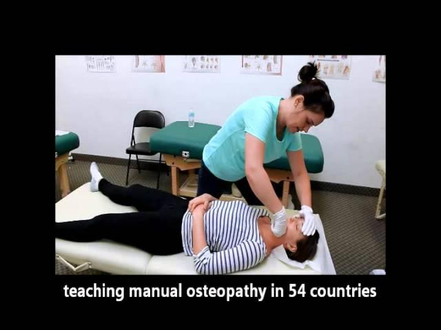 Osteopathy TMJ technique by National Academy of Osteopathy students