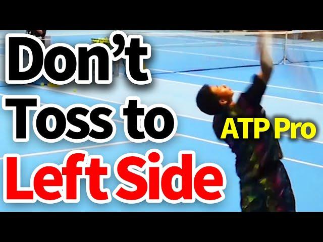 [Topspin Serve] Move under the ball - ATP Pro teach How To Hit Topspin Serve - Pro Tennis Lessons