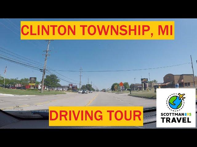 Driving with Scottman895: Clinton Township, Michigan Driving Tour