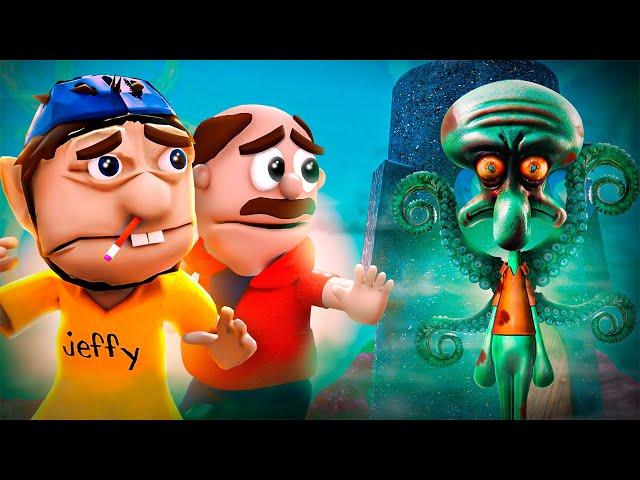 Can Jeffy & Marvin Survive SINISTER SQUIDWARD!?!?