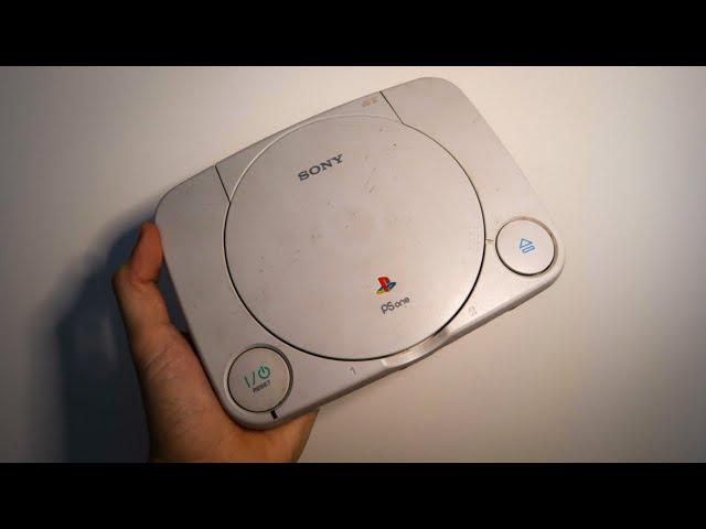 Filthy PS One (PS1 Slim) - Complete Teardown & Clean