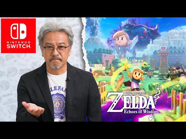 Eiji Aonuma Reveals TONS Of Details About Zelda Echoes Of Wisdom