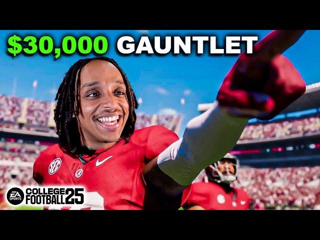 Agent WAGERS $30,000 Against Streamers In NCAA 25!