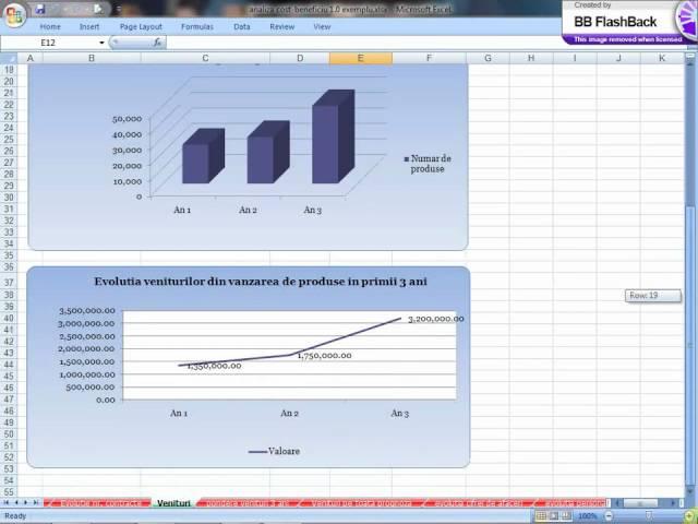 Prezentare aplicatie Analiza cost-beneficiu