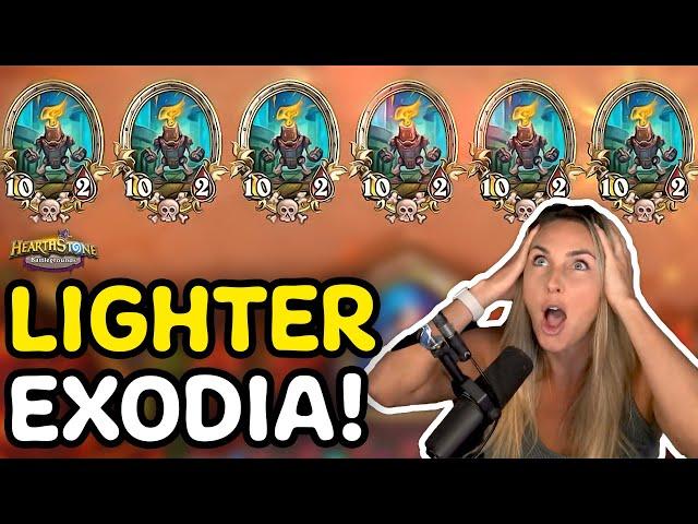 Achieving the Lighter Fighter EXODIA - Hearthstone Battlegrounds