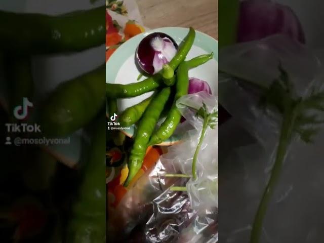 Ma "bevásárlás" a meglepetés veteményesből