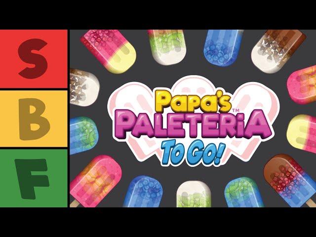 Ranking PAPA’S PALETERIA (Newest Papa Louie Game)