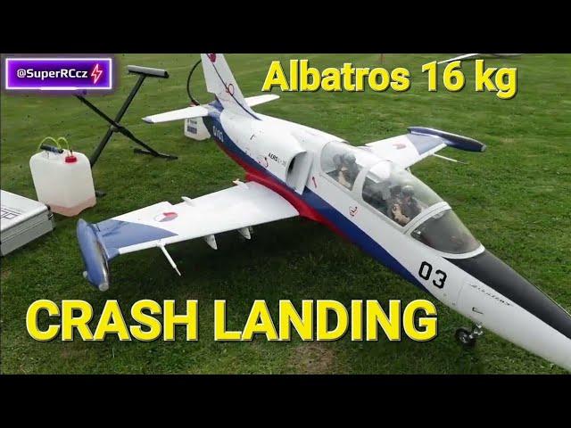 The Epic Crash Of The Giant L-39 Albatros Rc Turbine Jet Flight!