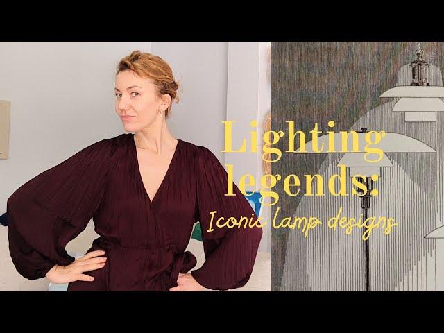 Iconic lights: A journey through timeless lamp designs