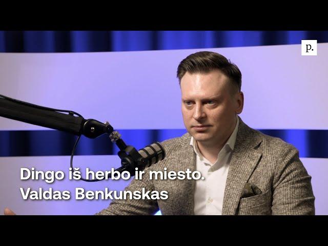 Dingo iš herbo ir miesto. Valdas Benkunskas